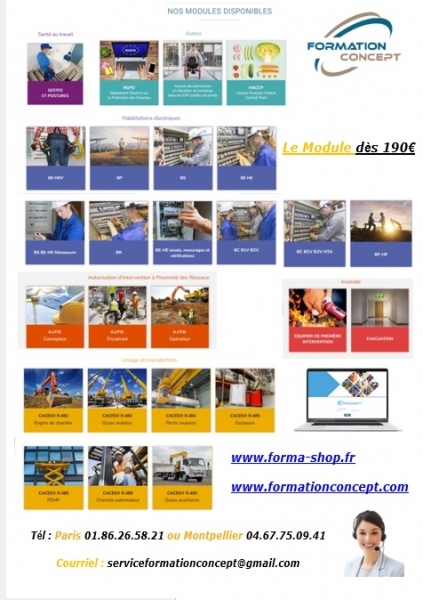 E-learning Habilitation Electrique BC B1V B2V